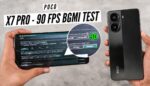 Poco X7 Pro BGMI Gaming Test