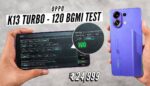 Oppo K13 Turbo BGMI Gaming Test
