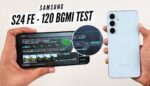 Samsung S24 FE BGMI Gaming Test